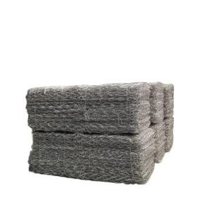 2.0x1.0x1.0m Zinc Coated Wire Mesh 5mm Gabion Baskets