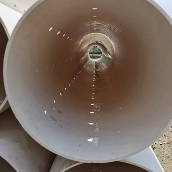 PVC pipe perforated drainag pipe french drain pipe 50 -250 - Image 2